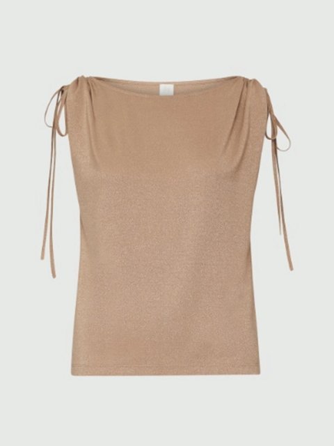 Бежевый топ MARELLA: фото - Invogue