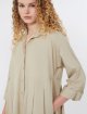 Бежева сукня Weekend Max Mara з бавовни: фото 3 - Invogue