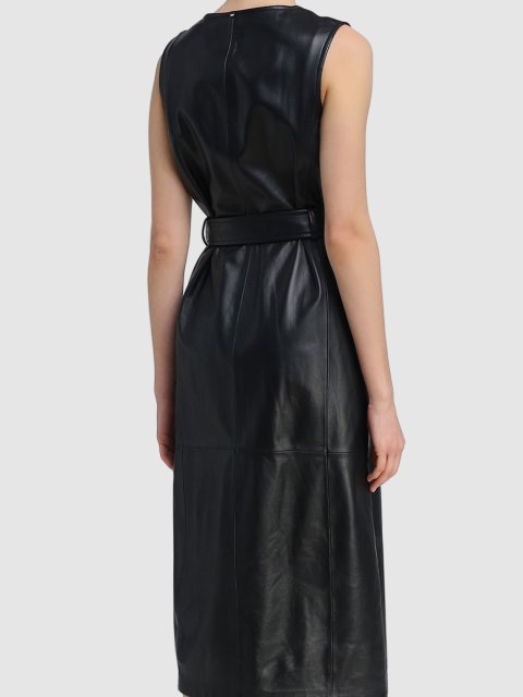 Чёрное платье SPORTMAX: фото 4 - Invogue