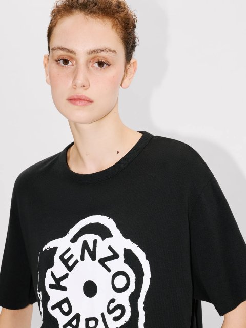Черная футболка Kenzo из хлопкового трикотажа: фото 4 - Invogue