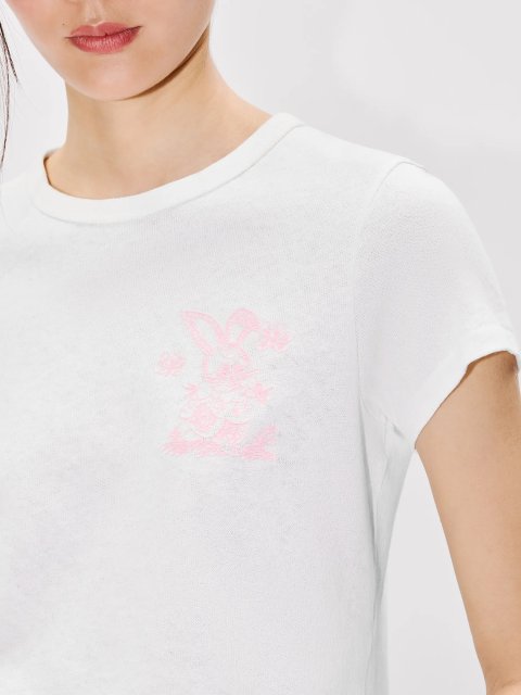 Белая футболка KENZO из хлопка: фото 4 - Invogue