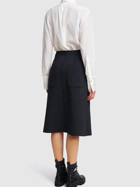 Чорна спідниця MARC CAIN : фото 2 - Invogue