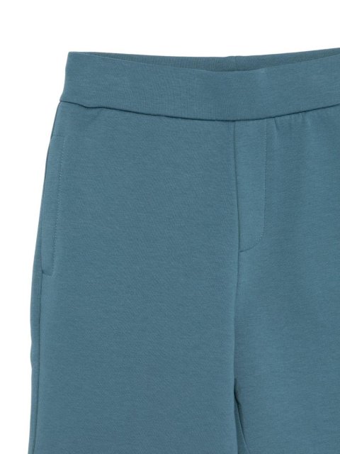 Зелений комплект Emporio Armani з футболки та шортів: фото 2 - Invogue