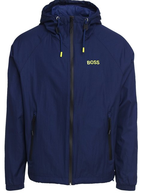 Темно-синя куртка BOSS : фото - Invogue