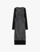 Довга сукня Sportmax з сітки: фото - Invogue