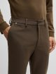 Зеленые брюки BOSS кроя slim: фото 4 - Invogue