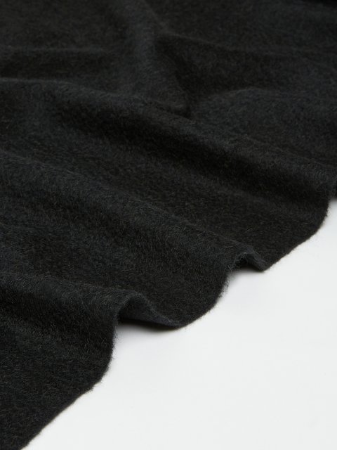 Черный шарф MAX MARA из верблюжьей шерсти: фото 2 - Invogue