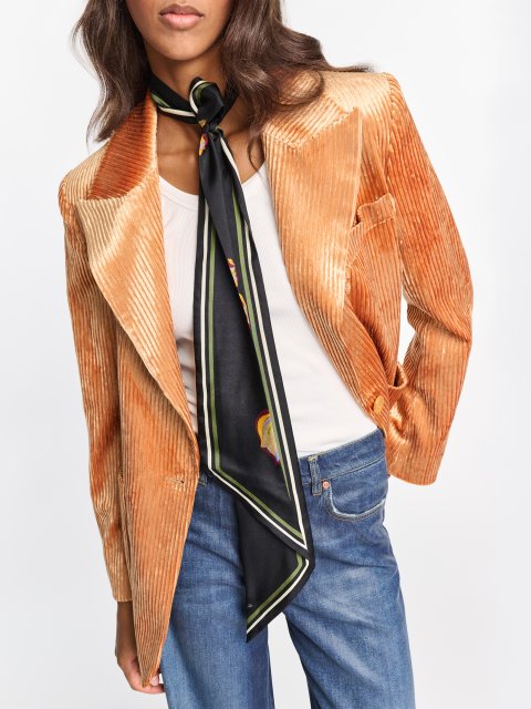 Золотистий жакет Dorothee Schumacher з вельвету: фото 1 - Invogue