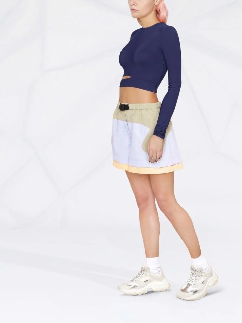 Коричневые шорты KENZO: фото 3 - Invogue