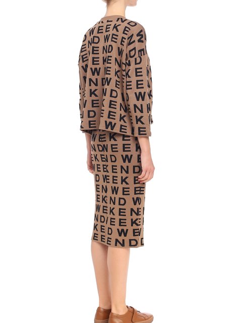 Жёлтый свитер WEEKEND MAX MARA: фото 4 - Invogue