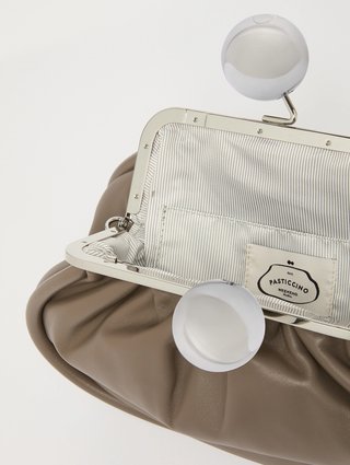 Коричнева сумка Pasticcino Weekend Max Mara зі шкіри: фото 5 - Invogue