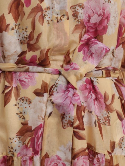 Бежевое платье MARELLA: фото 8 - Invogue