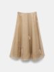 Бежева спідниця DOROTHEE SCHUMACHER з шовку: фото 4 - Invogue