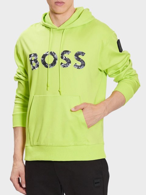 Зелене худі boss BOSS : фото - Invogue
