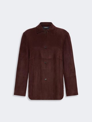 Красная куртка Max Mara из кожи: фото - Invogue