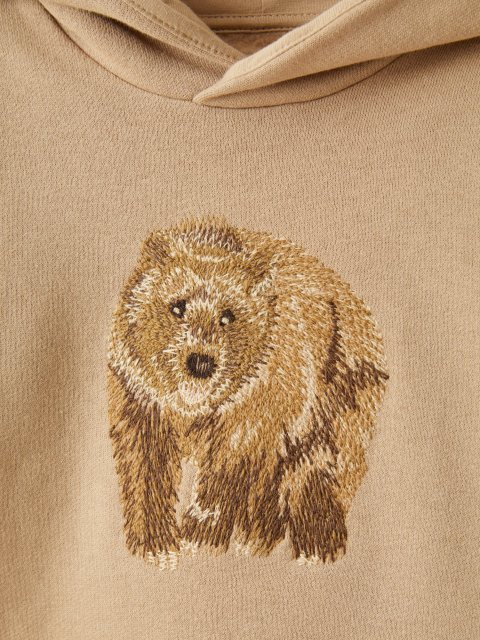 Коричнева толстовка IL GUFO : фото 2 - Invogue