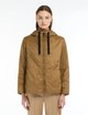 Карамельная куртка Max Mara из полиэстера: фото 2 - Invogue