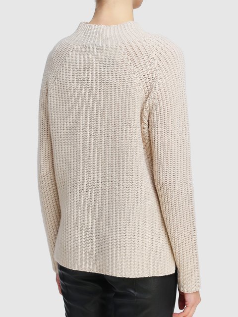 Молочный свитер WEEKEND MAX MARA: фото 3 - Invogue