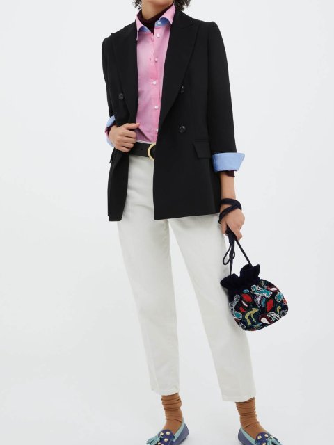 Молочные брюки MAX&CO: фото 3 - Invogue