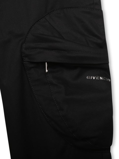 Чорні штани GIVENCHY KIDS : фото 2 - Invogue