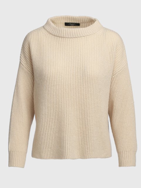 Кремовый свитер WEEKEND MAX MARA: фото - Invogue