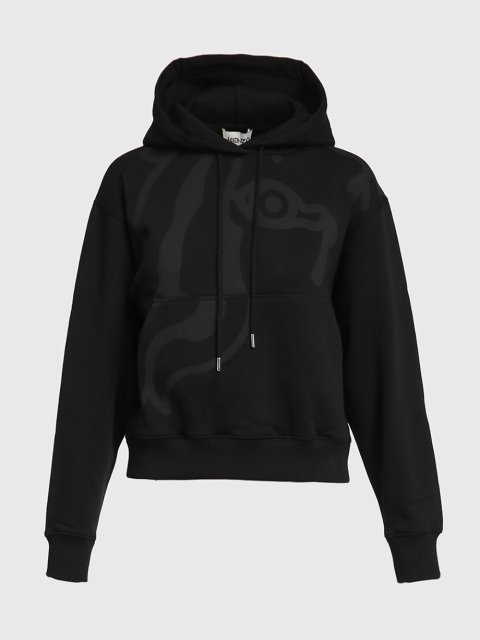 Чёрный свитшот KENZO: фото - Invogue