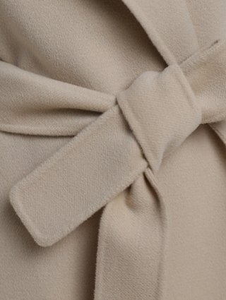 Бежевое пальто MAX MARA: фото 5 - Invogue