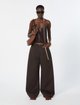 Коричнева сумка Sportmax зі шкіри: фото 1 - Invogue
