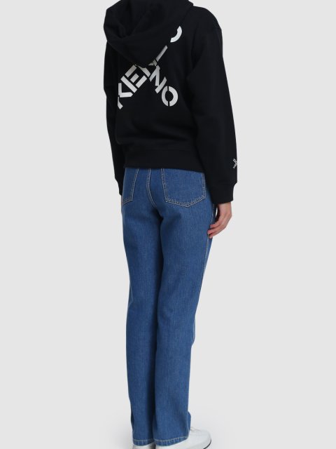 Чёрная куртка KENZO: фото 2 - Invogue