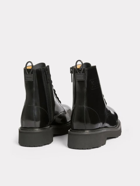Чёрные ботинки KENZO: фото 3 - Invogue