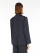 Синій жакет Max Mara з ефектом джинсу: фото 3 - Invogue