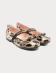 Леопардові балетки DOLCE&GABBANA KIDS зі шкіри: фото - Invogue