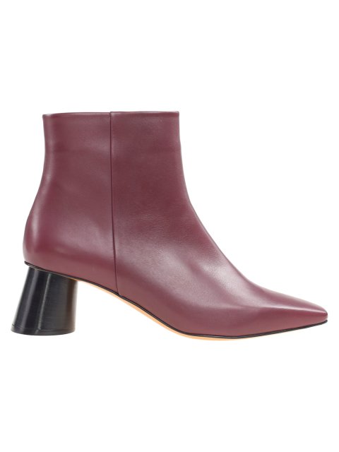 Бордовые сапоги MAX&CO: фото - Invogue