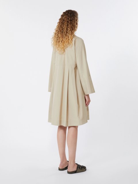 Бежева сукня Weekend Max Mara з бавовни: фото 2 - Invogue