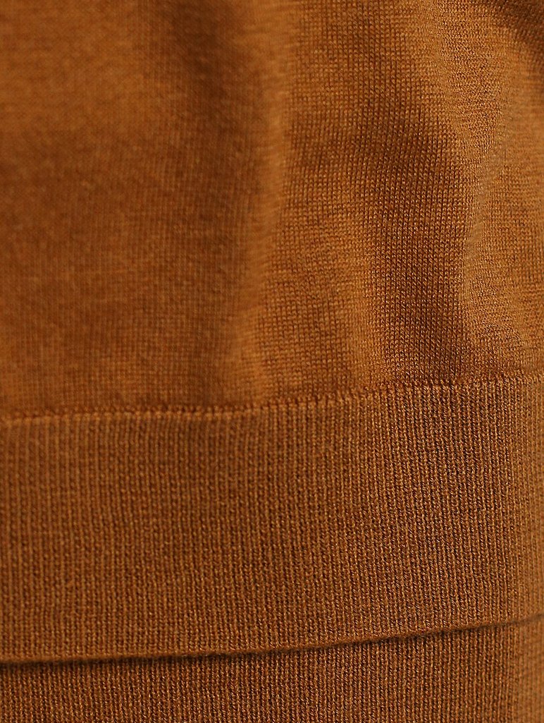 Кремовый свитер MAX MARA: фото 6 - Invogue