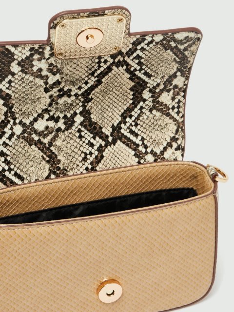 Сумка Marella со змеиным принтом: фото 4 - Invogue