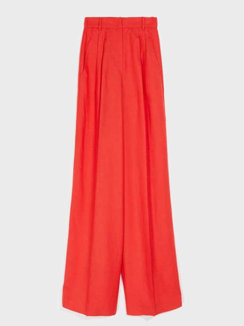 Красные брюки WEEKEND MAX MARA: фото - Invogue