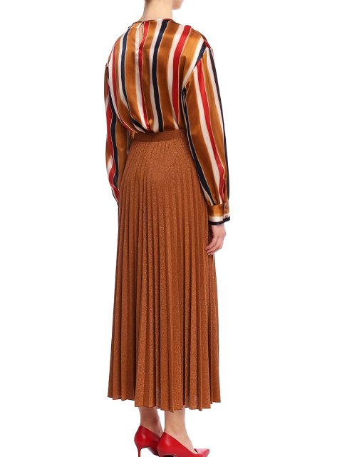 Теракотова блуза MAX MARA : фото 2 - Invogue