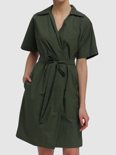 Зелёное платье WEEKEND MAX MARA: фото 3 - Invogue