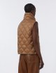 Карамельний жилет MAX MARA стьобаний: фото 3 - Invogue