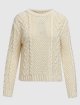 Молочный свитер WEEKEND MAX MARA: фото - Invogue
