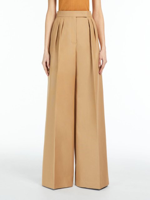 Бежеві брюки MAX MARA : фото 1 - Invogue