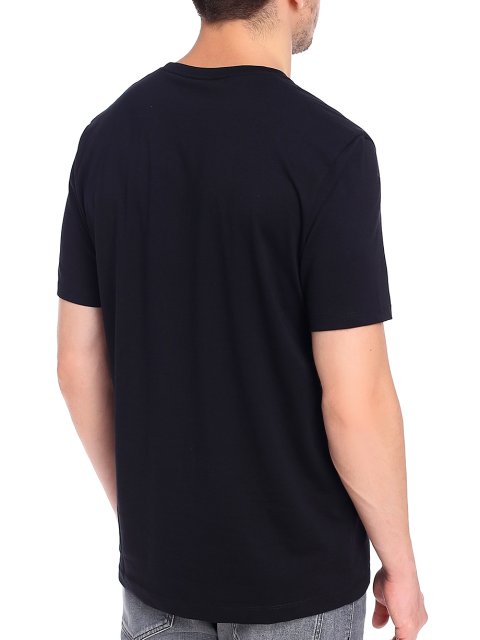 Чорна футболка BOSS : фото 5 - Invogue