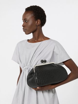 Чорна сумка Pasticcino Weekend Max Mara зі шкіри: фото 1 - Invogue