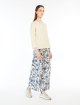 Ванільний светр WEEKEND MAX MARA вільного крою: фото 4 - Invogue