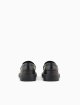 Чёрная лоферы EMPORIO ARMANI KIDS из кожи: фото 3 - Invogue