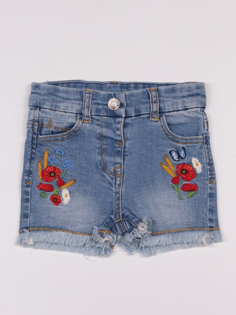 Шорты джинс Monnalisa (31767): фото - Invogue