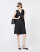 Чорний жилет Max Mara з льону: фото 1 - Invogue