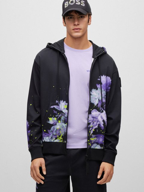 Чёрная кепка BOSS: фото 4 - Invogue