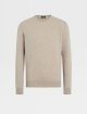 Бежевий светр Zegna з кашеміру Oasi: фото - Invogue